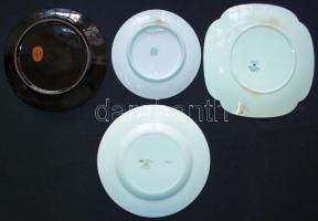 Külföldi porcelán, kerámia tétel: Bavaria, Pareek, Thoune, Longton, tányérok, hibátlanok, jelzettek ...