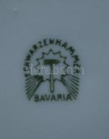 Külföldi porcelán, kerámia tétel: Bavaria, Pareek, Thoune, Longton, tányérok, hibátlanok, jelzettek ...