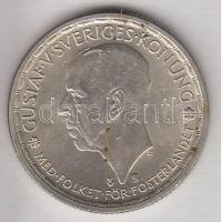 Svédország 1950. 2K Ag "V.Gusztáv" T:2 Sweden 1950. 2 Kronor Ag "Gustaf V" C:XF