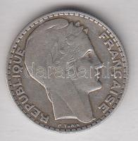 Franciaország 1934. 10Fr Ag T:3 France 1934. 10 Francs Ag C:F