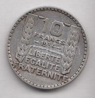 Franciaország 1934. 10Fr Ag T:3
France 1934. 10 Francs Ag C:F