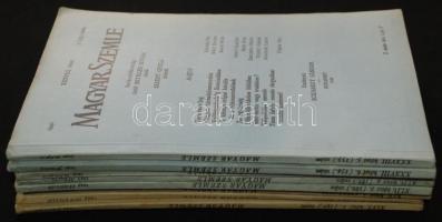 1940-1943 Magyar szemle. Szer.: Eckhadt Sándor.  Minden számban külpolitikai szemle a világháború ak...