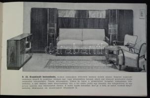 1940 Divatcsarnok képes bútorkatalógus. Hajtott
