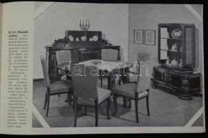 1940 Divatcsarnok képes bútorkatalógus. Hajtott