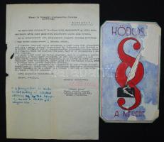 1949 A Közalkalmazottak Szakszervezetének a szakszervezetek összevonása utánra tervezett új címere. Címerterv és az azt leíró levél