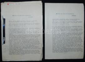 1957 Forradalmi tevékenység miatt elbocsájtott géplakatos fellebbezései, perújítási kérelme, harca a hatalommal. Levelek, beadványok, ítéletek. 19 db