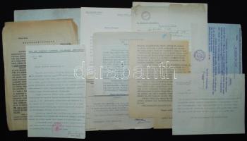 1940-1941 Magyar Élet Pártja 10 okmány, levél