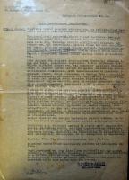 cca 1950 Káder-jellemzések 5 db