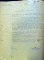 cca 1950 Káder-jellemzések 5 db