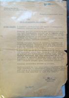 cca 1950 Káder-jellemzések 5 db