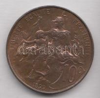 Franciaország 1899. 10c Br T:1-/2
France 1899. 10 Centimes Br C:AU/XF