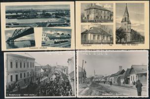 Történelmi Magyarország, 137 db háború előtti városképes lap