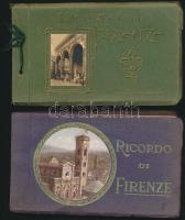 Olaszország 4 db régi képeslap füzet