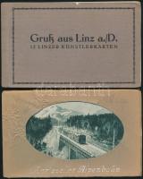 Ausztria 5 db főleg háború előtti képeslapfüzet, ill. képes füzet
