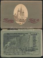 Ausztria 5 db főleg háború előtti képeslapfüzet, ill. képes füzet