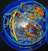 Egy garnitúra hólánc közepes méretű kerékre