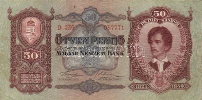 1930. 20P + 100P + 1932. 50P + 1941. 20P + 1945. 500P + 1000P bélyeggel + 10.000P bélyeggel + 10.000...