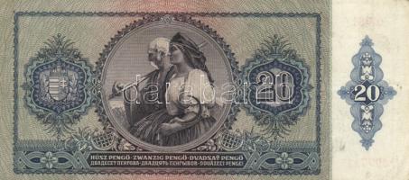 1930. 20P + 100P + 1932. 50P + 1941. 20P + 1945. 500P + 1000P bélyeggel + 10.000P bélyeggel + 10.000...