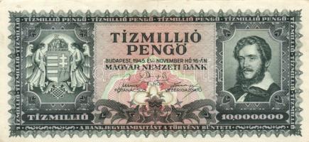 1930. 20P + 100P + 1932. 50P + 1941. 20P + 1945. 500P + 1000P bélyeggel + 10.000P bélyeggel + 10.000...