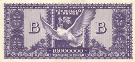 1946. 10.000BP + 100.000BP + 10.000.000BP + 10.000AP + 50.000AP + 100.000AP T:I-,II