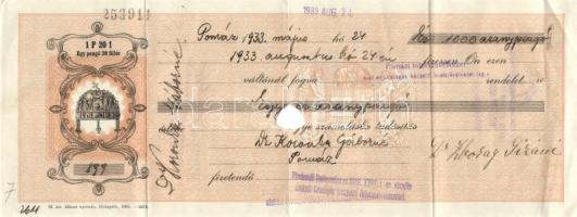 6db különféle váltó közte kitöltetlen is