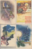 8 db Bozó képeslap
