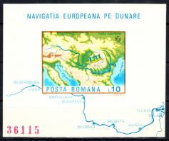 Dunai hajózás blokk, Danubian shipping block