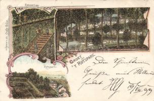 1899 Groet Rotspark (small tear)