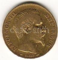 Franciaország 1854. "III. Napoleon" 20Fr arany 6,4516g T:3 kis ph