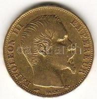 Franciaország 1857A. "III. Napoleon" 20Fr arany 6,4516g T:2/3+