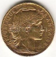 Franciaország 1904. "Kakas" 20Fr arany 6,4516g T:2
