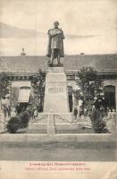 Érsekújvár Kossuth statue So.Stpl (EK)