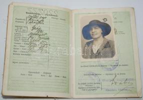 1932 Puhafedeles útlevél