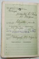 1932 Puhafedeles útlevél