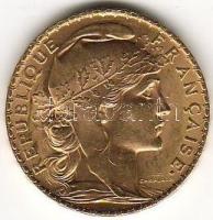 Franciaország 1906. "Kakas" 20Fr arany 6,4516g T:2