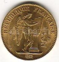 Franciaország 1879. "Allegória" 20Fr arany 6,4516g T:2