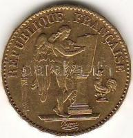 Franciaország 1878. "Allegória" 20Fr arany 6,4516g T:2