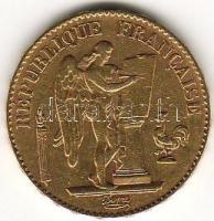Franciaország 1898. "Allegória" 20Fr arany 6,4516g T:2