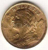 Svájc 1935LB 20Fr arany 6,452g T:2