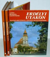 Dr. Kicsi Sándor - Szacsvay Imre: Erdélyi utakon I.-III. Új állapotú dekoratív albumok. Bp., 1989 Kossuth Nyomda
