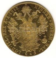 Ausztria 1915. 4D arany 13,96g T:2