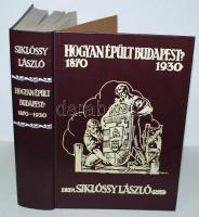 Siklóssy László: Hogyan épült Budapest? (1870-1930). A Fővárosi Közmunkák Tanácsa története. Bp., 1931, Főv. Közmunkák Tanácsa. (Athenaeum ny.) 623 l., Reprint!. Új állapotban