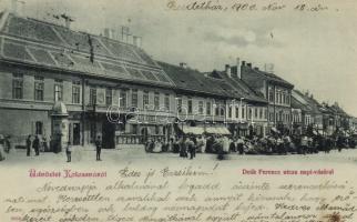 Kolozsvár Deák street, fair
