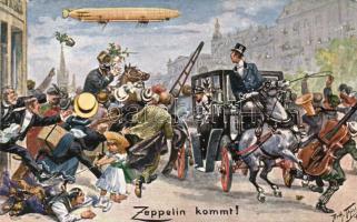 Zeppelin comes! s: Arthur Thiele (EK)