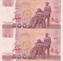 Thaiföld nem dátumozott modern 100B (2x) egymás utáni sorszámmal T:I