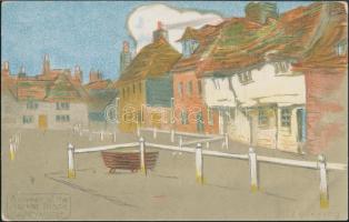 Sandwich Market place litho s: Lovering