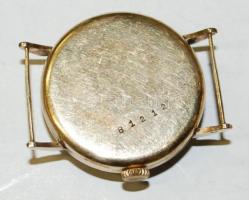 cca 1940 14K  Au, mechanikus arany Doxa karóra másodpercmutatóval / 14K gold Doxa wristwatch. Works ...