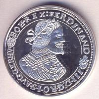 DN. Történelmi féltallérok utánveretben "III. Ferdinánd féltallérja 1656." Ag (10,37g/0.99...