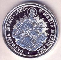 DN. Történelmi féltallérok utánveretben "I. Ferenc féltallérja 1830." Ag (10,37g/0.999) T:PP Tanúsítvánnyal, csak 2000db!