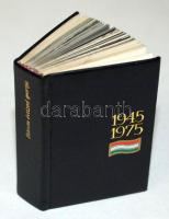 Minikönyv: Kutas-Lakatos: Három évtized sportja. 1945-1975. Sportpropaganda. Sorszámozott, műbőr kötésben.